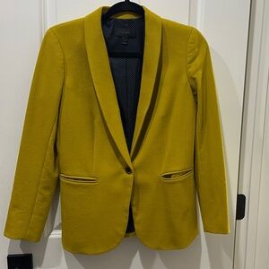 J. Crew Vibrant Yellow Blazer